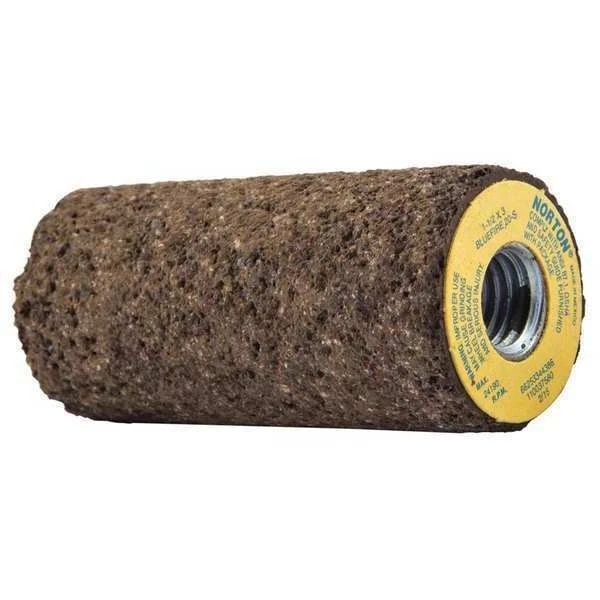 NORTON ABRASIVES Grinding Plug w/Sq Tip, 1-1/2 Dia, 20 G, ZA 66253344386