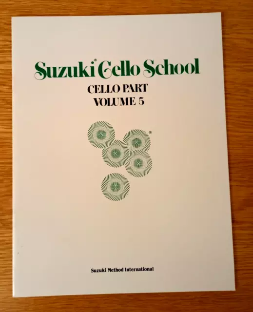 Suzuki Cello School Volume 5 Cello Part