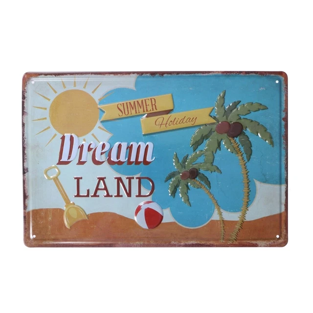 Okzident Retro Plaque Wall Decor für Bar Pub Küche Hause Vintage Metall Poster P