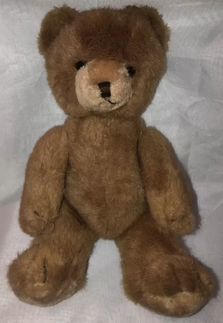 VTG Schmid Wind Up Musical Jointed 14” Teddy Bear Plush Gordon Fraser 1984 WORKS