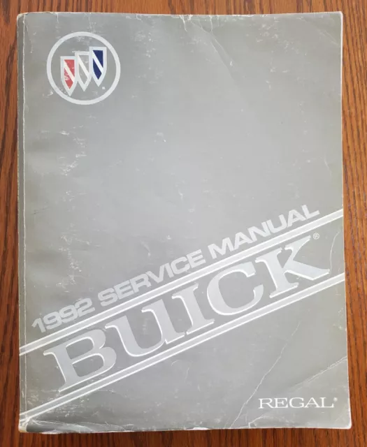 1992 Buick Regal Service Manual