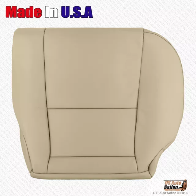 2011 2012 2013 Fits Acura MDX - Rear Passenger Captain Bottom Leather Cover Tan