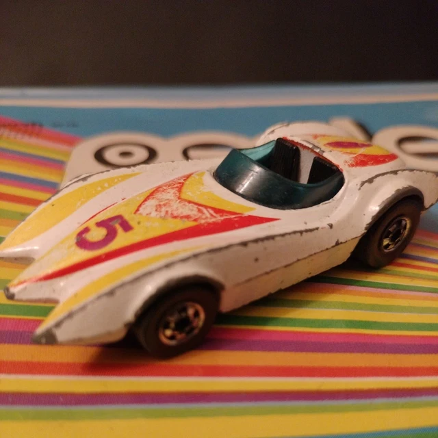 RARE VINTAGE HOT Wheels BLACKWALL 1976 SECOND WIND Hong Kong HK SPEED