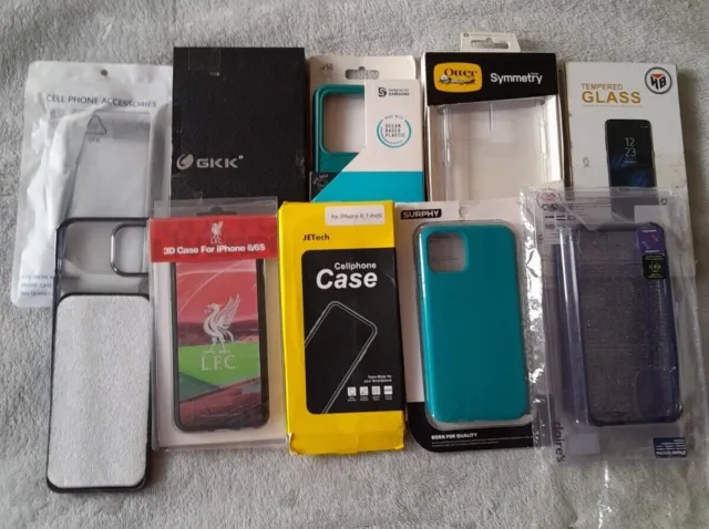 Wholesale Joblot 12x Phone Cases Iphone, Samsung And Screen Protector