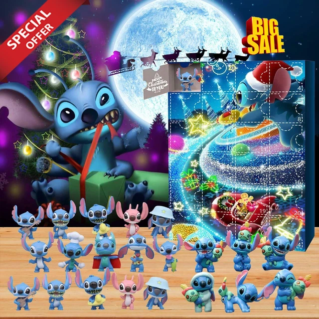 STITCH CHRISTMAS DOLL Advent Calendar 2024 Contains 24 Gifts Christmas