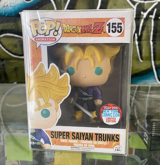 Funko Pop! Super Saiyan Trunks 155 NYCC Exclusive 2016 Dragon Ball Z