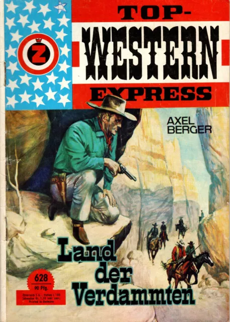 Top-Western-Express 628 - Land der Verdammten - Axel Berger