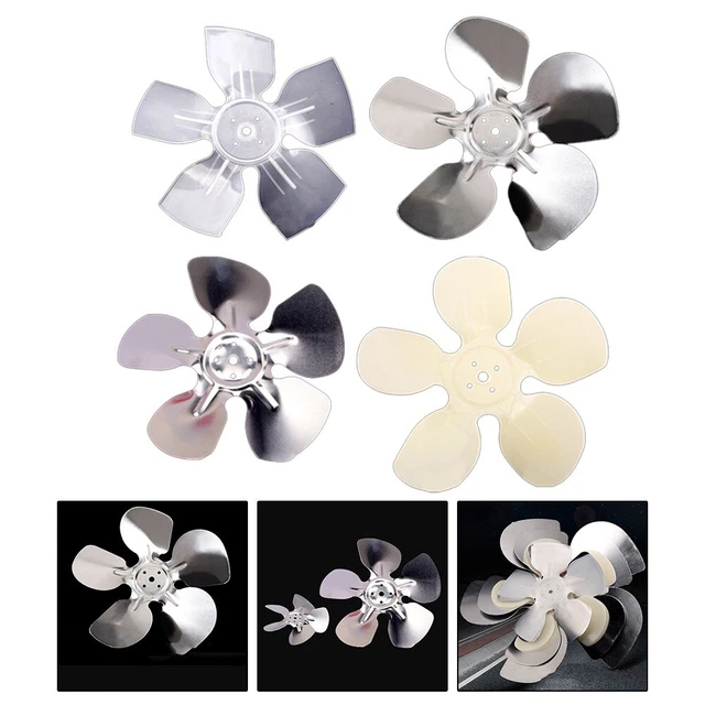 Cyclingcolors 2x Ventilateur Moteur Électrique Universel 106mm 5 Lames - Refroidissement Pompe Régulateur