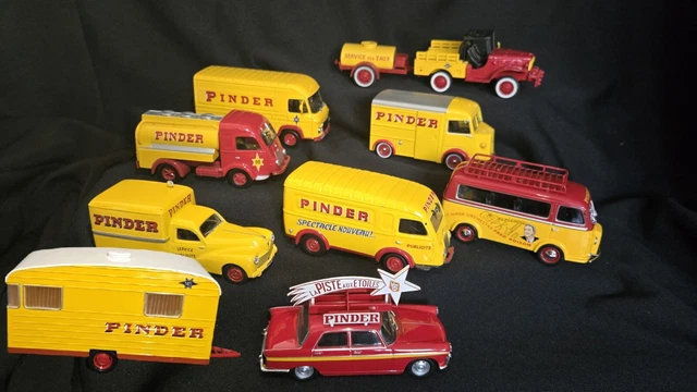 LOT DE VÉHICULES Altaya du cirque Pinder 1/43ème, 1,64eme EUR 40,00 - FR