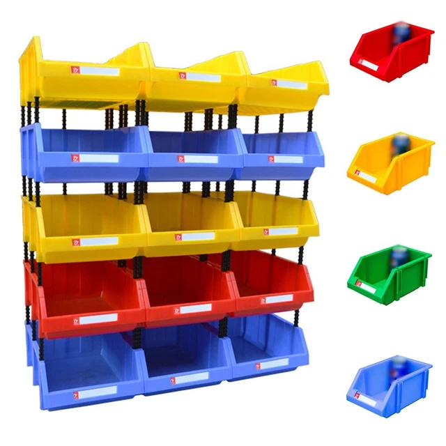Caja de piezas de alta calidad resistencia a la temperatura azul/rojo/amarillo/verde duradero