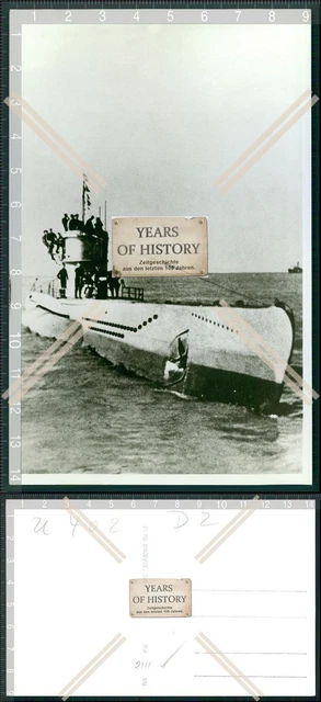 FOTO AK DEUTSCHE Kriegsmarine Unterseeboot UBoot U402 EUR 6,30