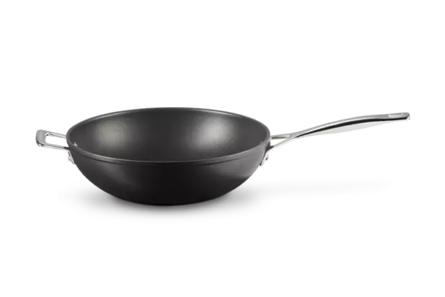 Le Creuset - Padella Wok mit Griff Lang Wok 30cm Aluminium