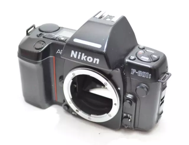 【Perfecto】 Cuerpo de cámara de película SLR Nikon F-801S de 35 mm solo de...