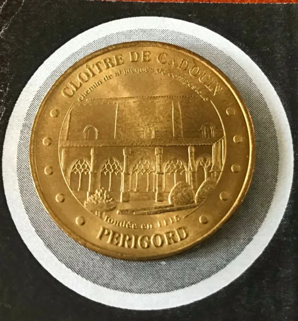 Monnaie De Paris Medaille Jeton Touristique Evm Mdp Cloitre De Cadouin 2005