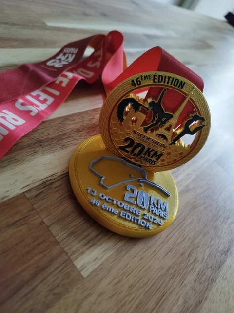 Médaille 20KM de Paris 2019 - Collection