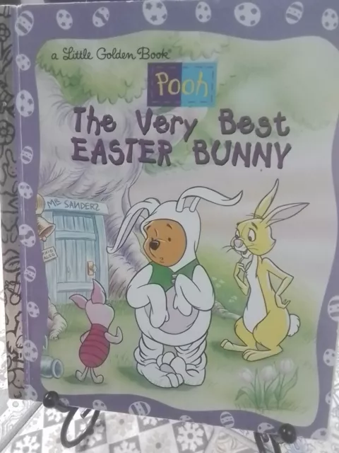 Pooh THE VERY BEST EASTER BUNNY Little Golden Book 1997 New York VGC