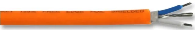 VAN DAMME - Pro Grade Classic XKE 1-Pair Install Cable Orange 100m Reel