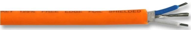 VAN DAMME - Pro Grade Classic XKE 1-Pair Install Cable Orange 100m Reel