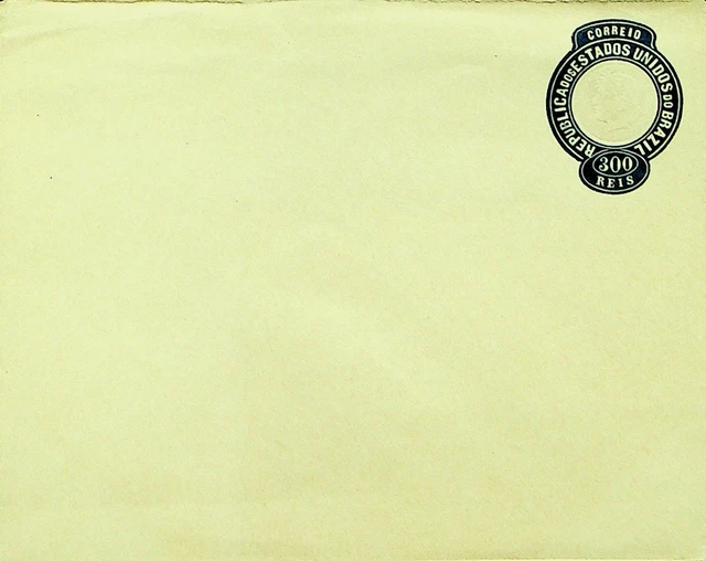 Sephil Brazil 300 Reis Fein Ungebraucht Postal Briefpapier Kuvert