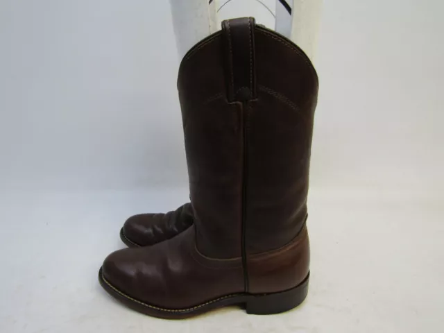 Laredo Womens Size 6 M Brown Leather Roper Cowboy Western Boots