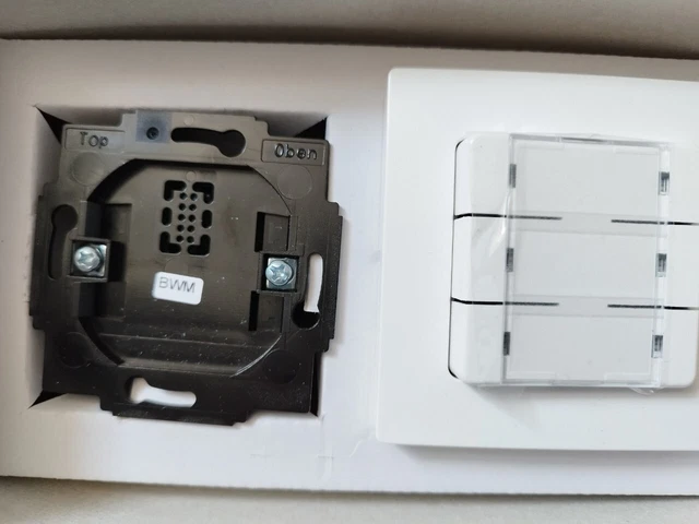 Rodemacher DuoFern botón de pared múltiple BAT transmisor de pared interruptor basculante yeso