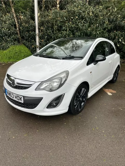 2014 Vauxhall Corsa 1.2 Limited Edition White Low Mileage!!