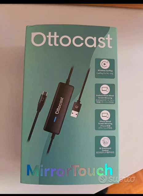 2026 AGGIORNATO OTTOCAST Mini Slim (Edizione USB C) 2 in 1 Adattatore