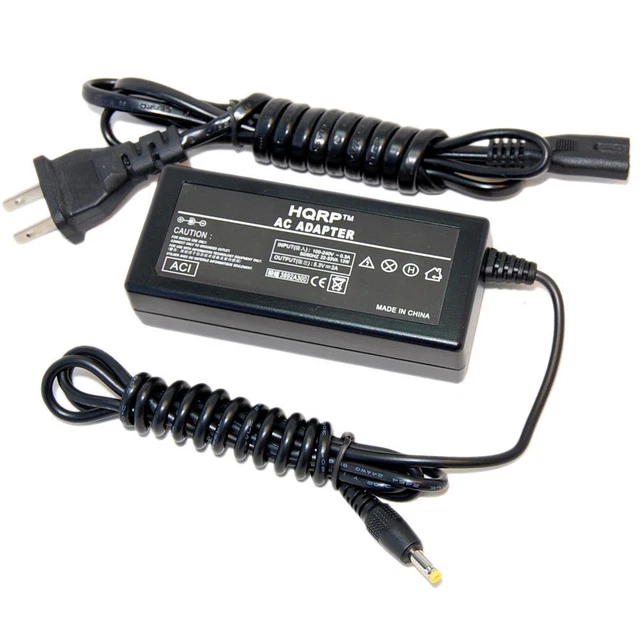 HQRP AC Adapter Charger for JVC Everio GZ-HM30RUC GZ-HM30RUS GZ-HM30SUS
