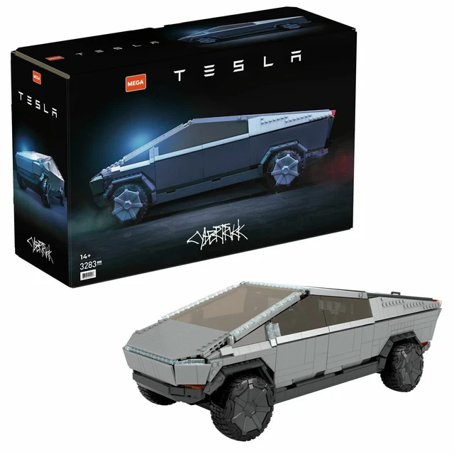 Mega Construx Tesla Cybertruck Veicolo da costruzione per adulti e bambini 14+