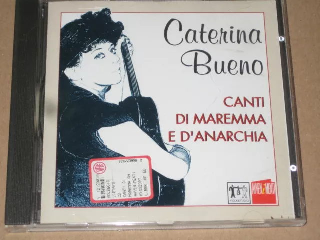 CD  CATERINA BUENO Canti di maremma e d'anarchia.    Avvenimenti  1997