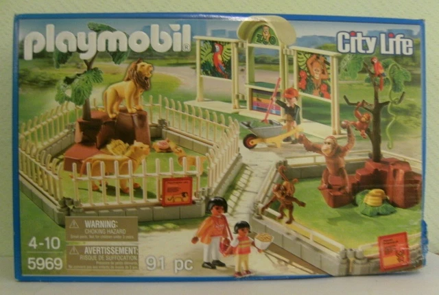 Playmobil 6634 Mon Grand Zoo - Jeu Complet Neuf Dans Sa Boîte D'origine - Fabriqué En Allemagne