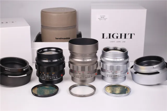 Light Lens Lab NOCTILUX M 50mm F1.2 M50 1.2 ASPH Lens 1966 For Leica M M240 M11