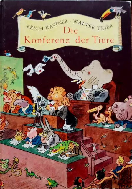 Die Konferenz der Tiere von Erich Kästner | Buch | Zustand gut