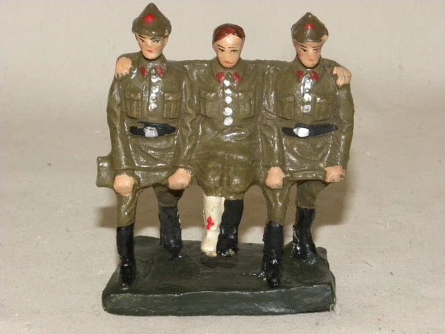 FIGURINE EN COMPOSITION Durso Soldat Sous-Officier Allemand Wehrmach
