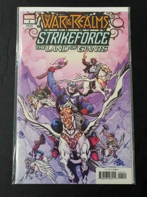 War Of The Realms Strikeforce The Land Of The Giants #1B Marvel Comics 2019 Nm