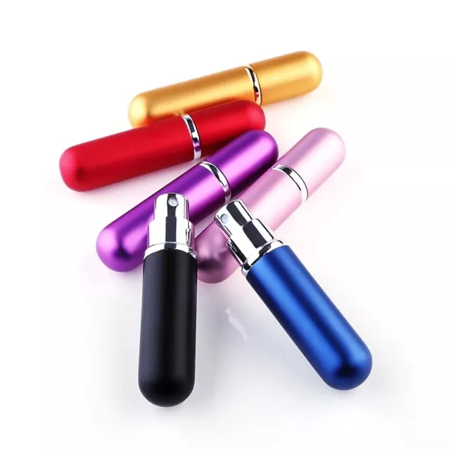 6ml Portable Mini Travel Refillable Perfume Atomizer Bottle Scent Spray Empty 2