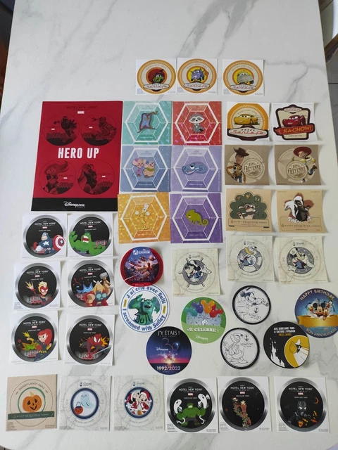 Lot de 8 anciens autocollants Lutèce Falco (ultra Paris) - Collection