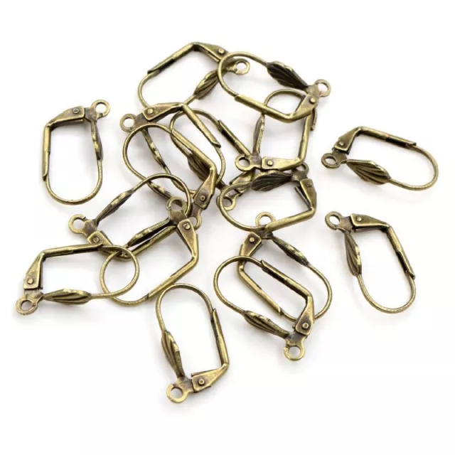 Silver Gold Color Hooks Earrings Wire Based Jewelry Earring Accessory Diy 50pcs