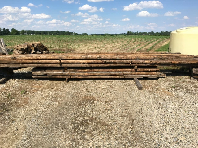 1800s RECLAIMED POLE RAFTERS