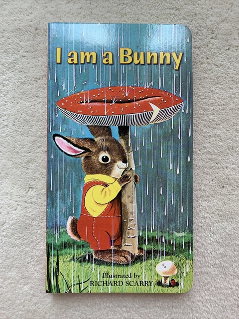 A Golden Sturdy Book: I AM A BUNNY, by Ole Risom, illustrated by Richard Scarry