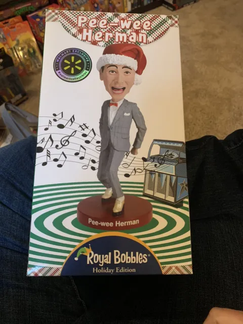limited edition walmart exclusive Royal Bobbles Pee-Wee Herman bobblehead