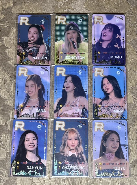 twice ssjyp superstar ロンドン トレカ ナヨン