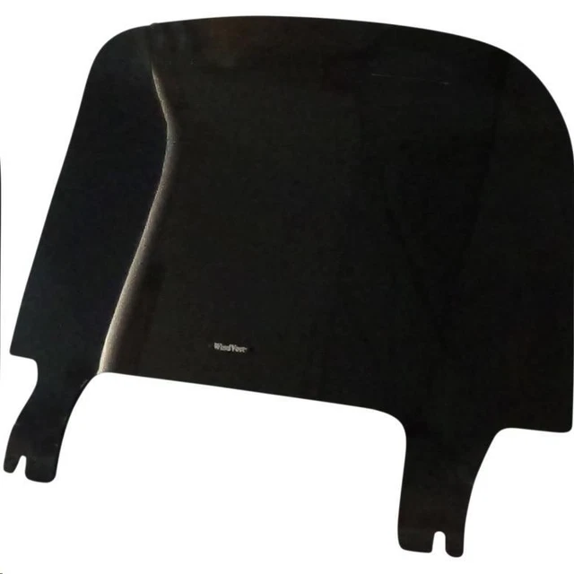 Wind Vest 67-8040 Replacement Windscreen - 8in. - Dark Smoke (Tinted)