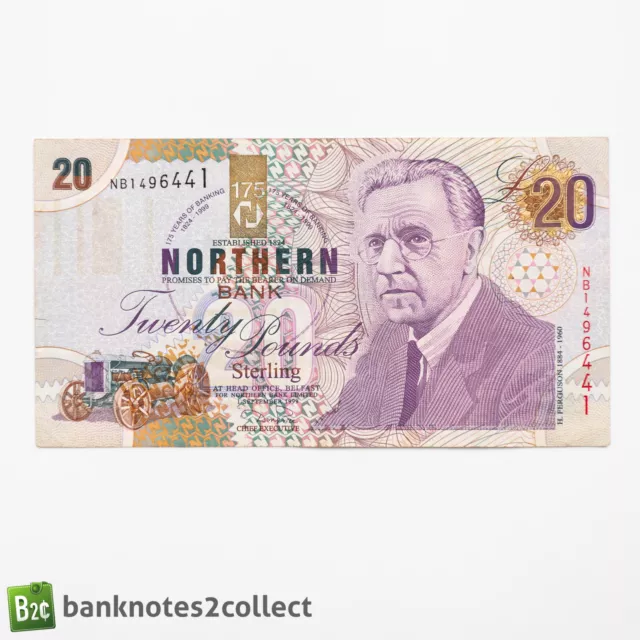 NORTHERN IRELAND: 1 x 20 Pound Northern Bank Commemorative Banknote.