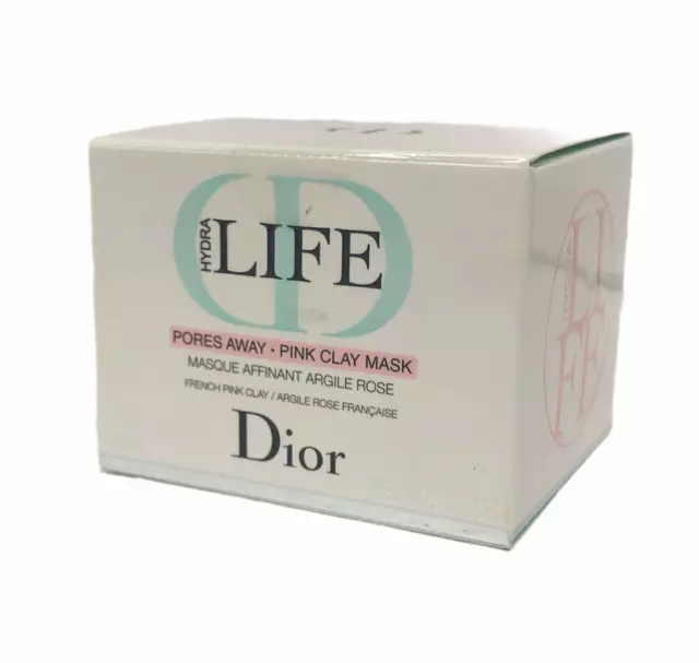 Dior HydraLife Pores Away Pink Clay Mask (50mL/1.7Oz) NEW IN BOX