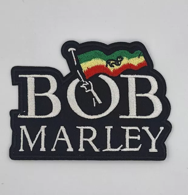 Bob Marley Harley Vest Biker Patch Iron On Sew On Jacket