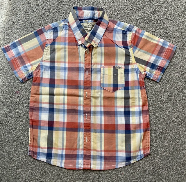 Camicia a maniche corte Mayoral bambino bambino taglia 24 mesi
