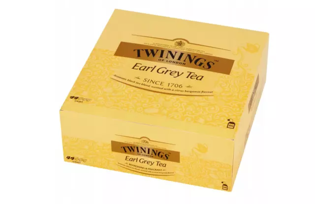 Twinings Of London - 100 Tea Bags - Earl Grey Tea - 100% English Tea