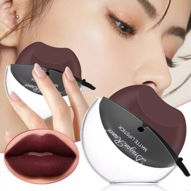 Ladies Lazy Lipstick Matte Beauty Waterproof Long-Lasting Lipstick Lip Makeup A