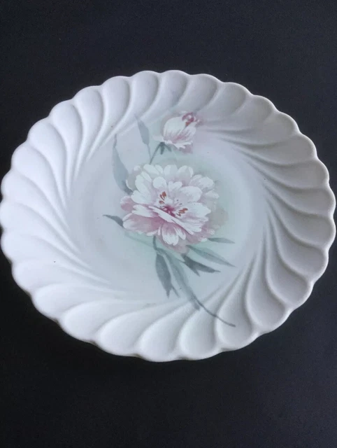 PRÉCIEUSE ASSIETTE EN porcelaine fine de Limoges de collection peinte à ...